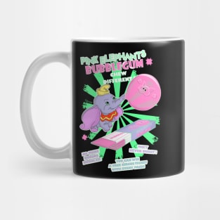 Pink Elephants Bubblegum Mug